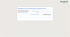 Desktop Screenshot of distribuitori.danubius-exim.ro