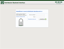 Tablet Screenshot of distribuitori.danubius-exim.ro