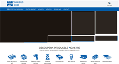 Desktop Screenshot of danubius-exim.ro